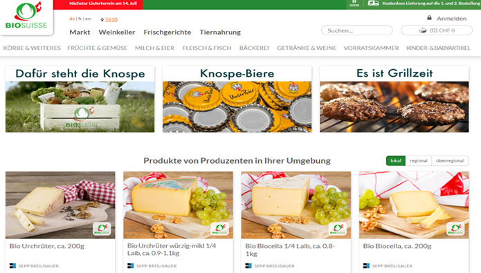 Bio Suisse testet Onlineshop 