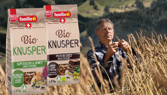 Bio-Familia mit Müesli-Lieferservice