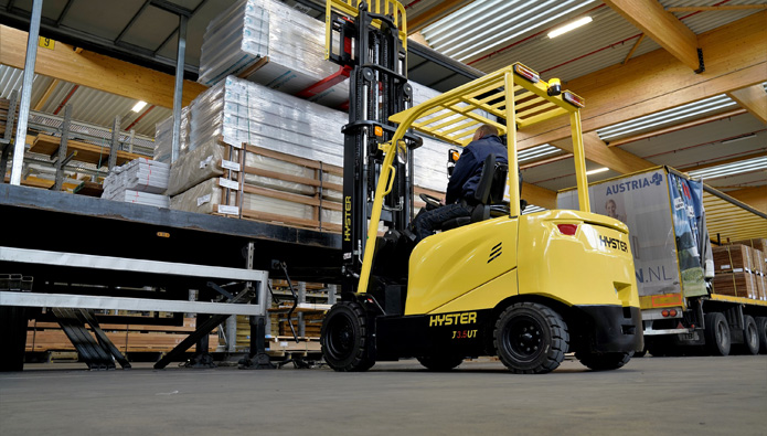 Neue Elektro-Stapler von Hyster