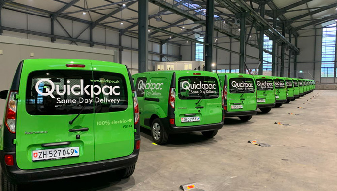 Quickpac eröffnet neues Depot in Dietikon